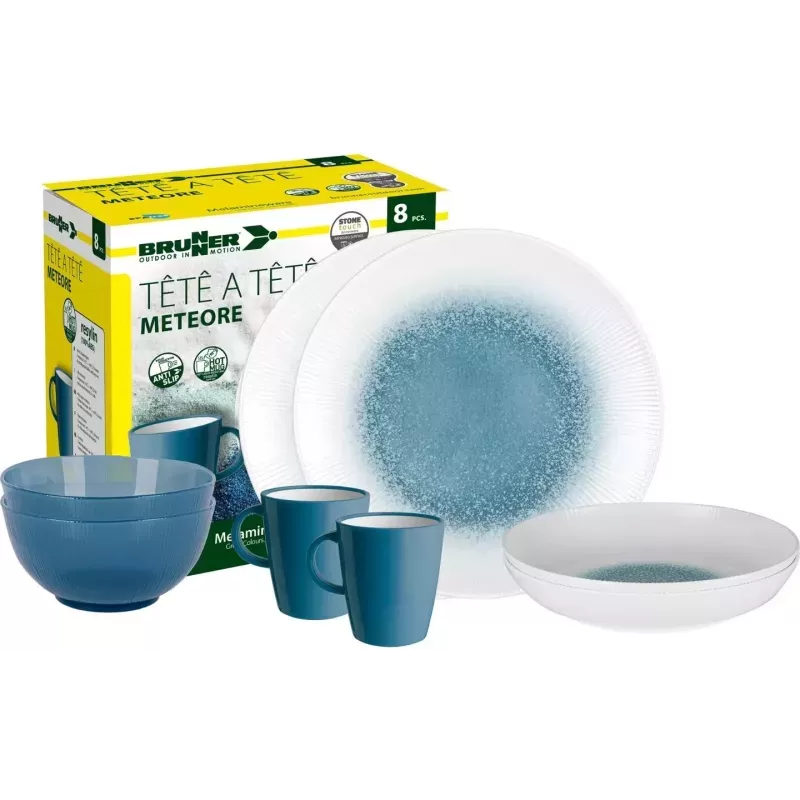 Set Piatti Brunner Tête-à-Tête Meteore Azur